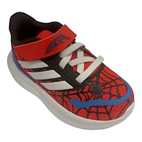 Sneaker spider-man con strappo e lacci elastici ruby-white-blue (loiacono) - Adidas