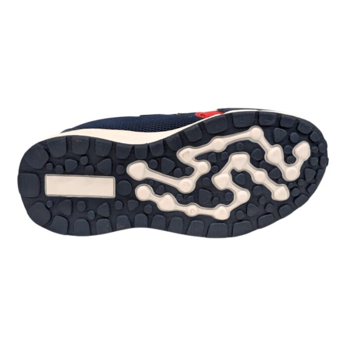 Sneaker sportiva bambino blu-rossa spider-man con doppio strappo e luci - Silver