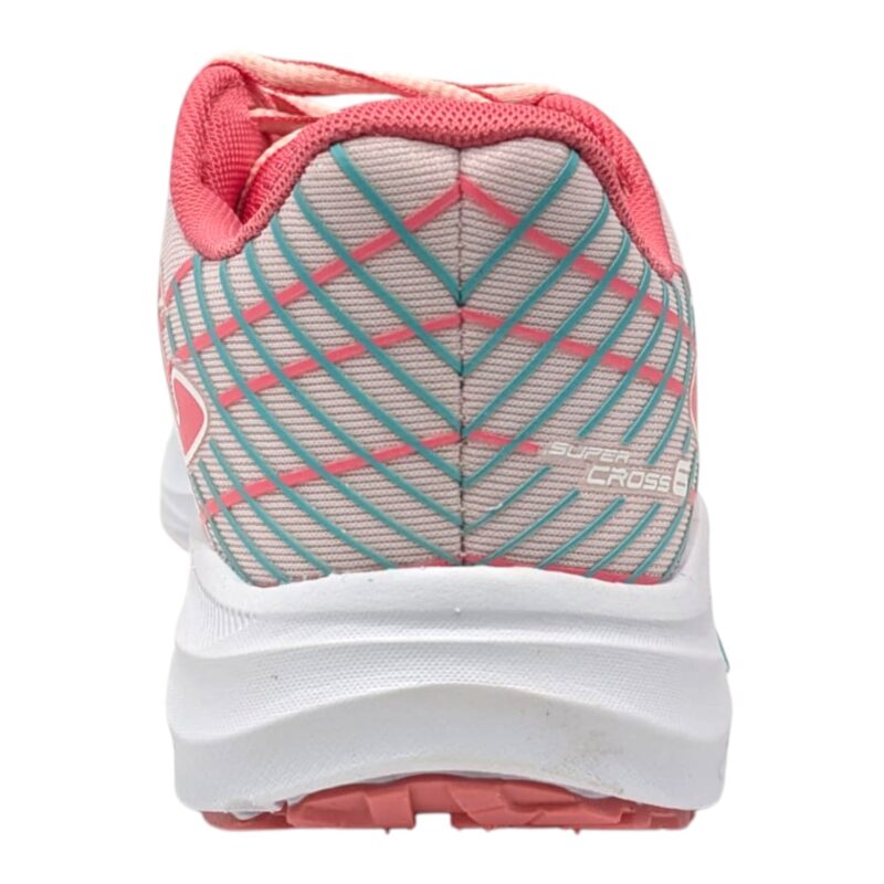 Sneaker sportiva verdeacqua-rosa-fucsia per bambina in tessuto retato e lacci - Joma 4 Sneaker sportiva verdeacqua-rosa-fucsia per bambina in tessuto retato e lacci - Joma - immagine 4