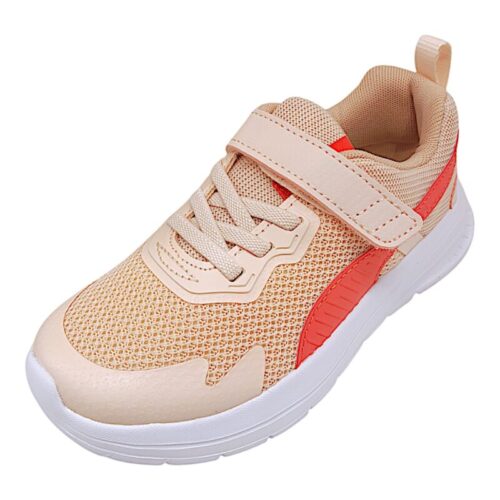 Sneaker sportiva retata in tessuto pink-white-cherry per bambina con strappo e lacci elastici - Puma