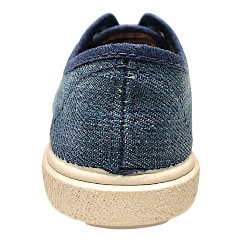 Sneaker unisex color jeans in tela con punta rinforzata e inserti elastici – Grünland 4 Sneaker unisex color jeans in tela con punta rinforzata e inserti elastici – Grünland