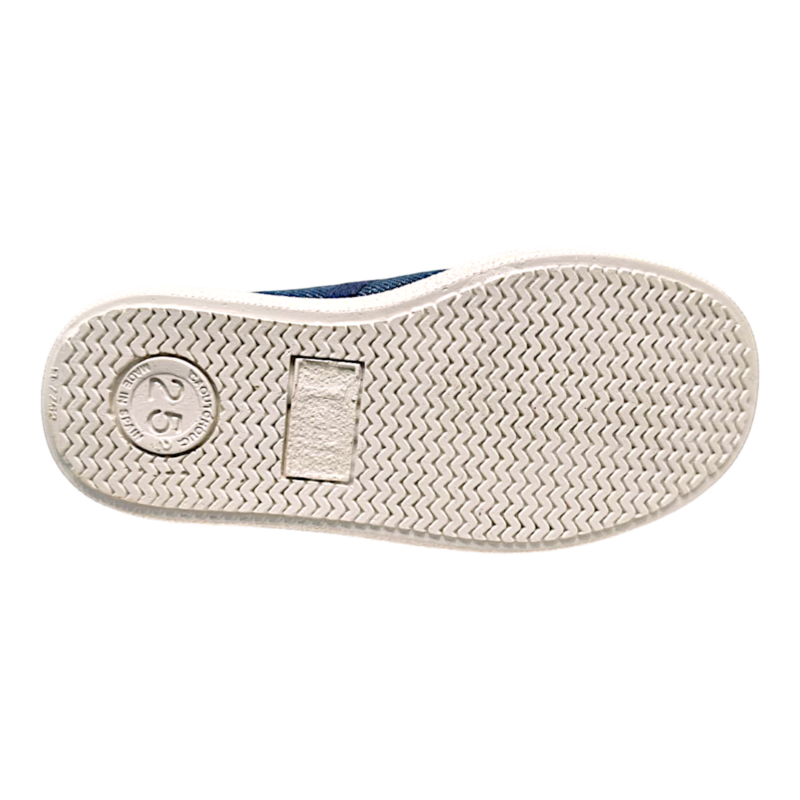 Sneaker unisex color jeans in tela con punta rinforzata e inserti elastici – Grünland 5 Sneaker unisex color jeans in tela con punta rinforzata e inserti elastici – Grünland