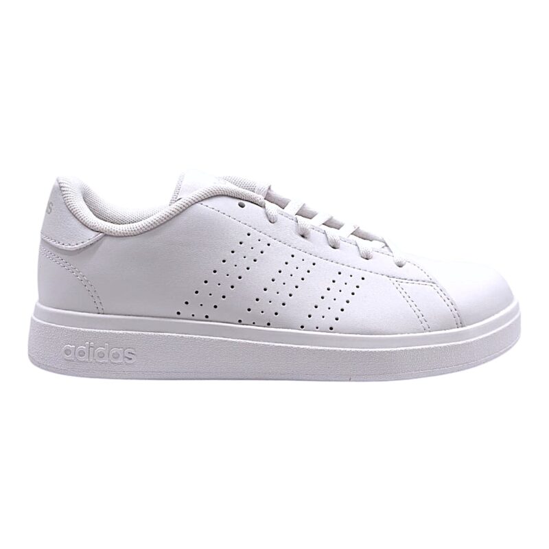 Sneaker unisex in similpelle con lacci white-white-grey (loiacono) - Adidas