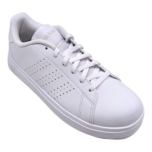 Sneaker unisex in similpelle con lacci white-white-grey (loiacono) - Adidas