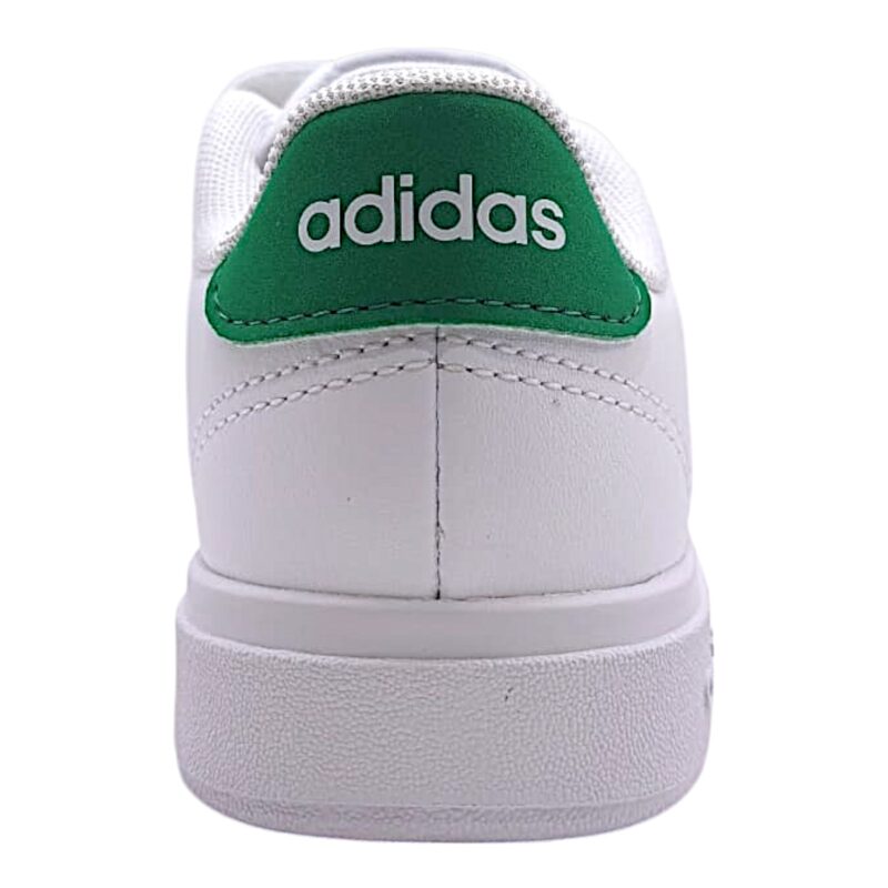 Sneaker unisex in similpelle con strappi white-white-green (loiacono) - Adidas