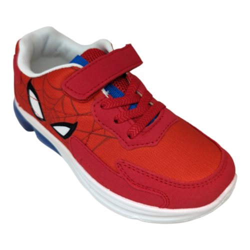 Sneakers Spiderman con luci per bambino con strappo e lacci - Cerdà