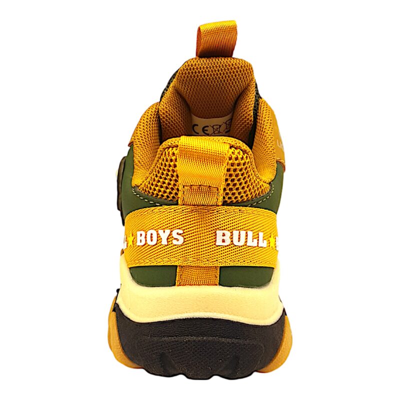 Sneakers T-Rex verde giungla con luci per bambino – BULL BOYS