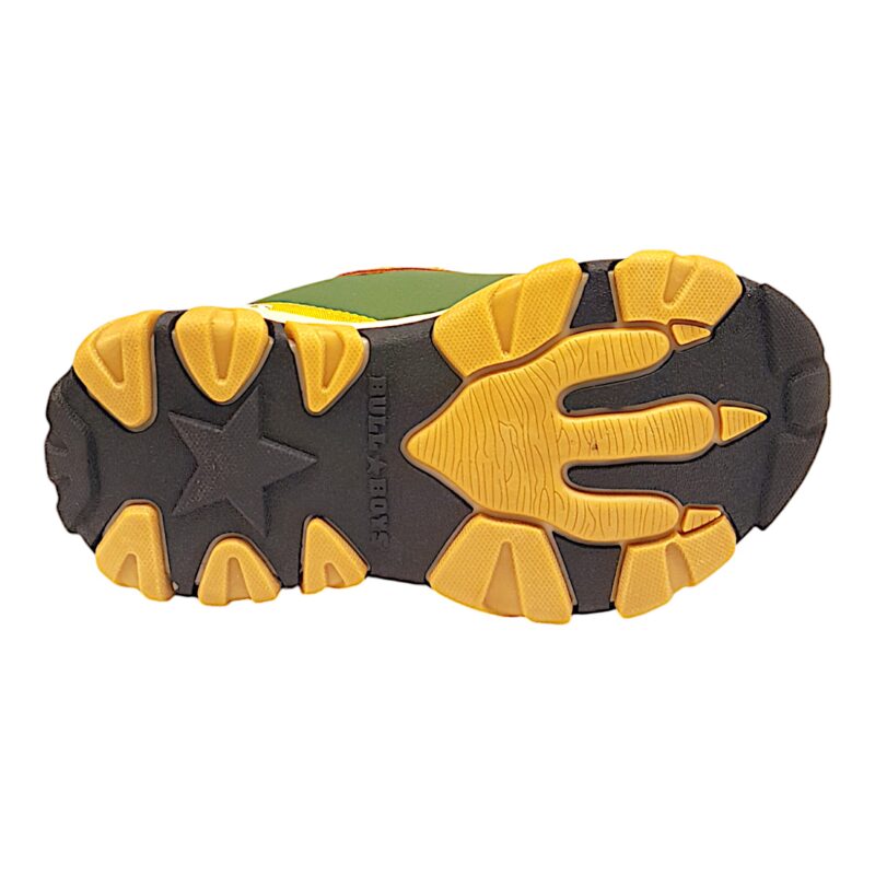Sneakers T-Rex verde giungla con luci per bambino – BULL BOYS