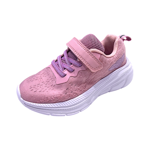 Sneakers bambina Agnese color lilla strappo e lacci elastici - Lelli Kelly