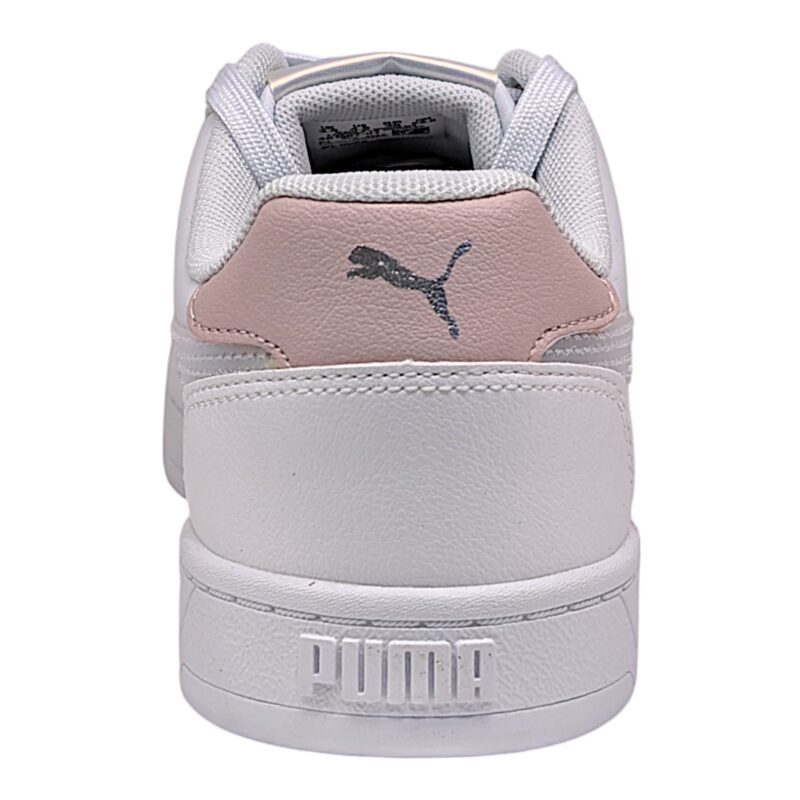 Sneakers bambina in similpelle con lacci elastici holo-white-mist silver (lojacono) - Puma