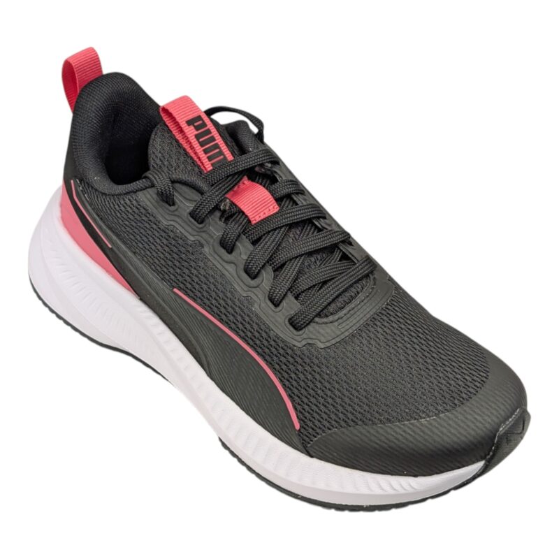 Sneakers bambina in tessuto con lacci black-rose-white (lojacono) - Puma