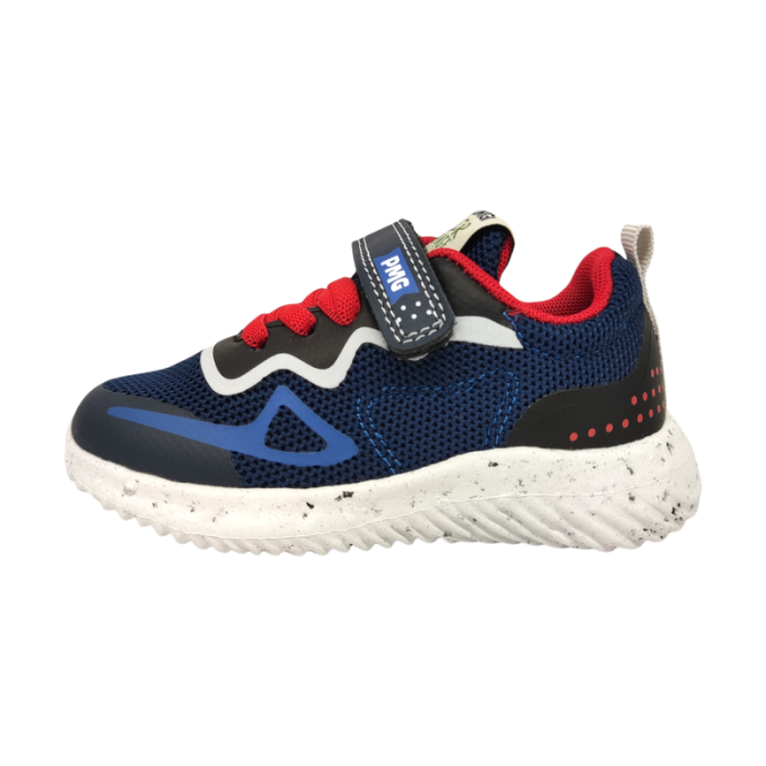 Sneakers bambino in maglia riciclata blu collezione for change - Primigi