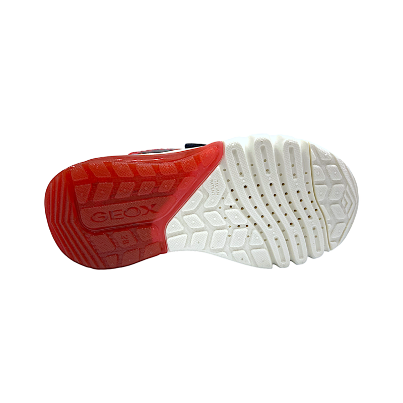 Sneakers bambino spider-man navy-red con strappo, lacci elastici e luci - Geox 6 Sneakers bambino spider-man navy-red con strappo, lacci elastici e luci - Geox