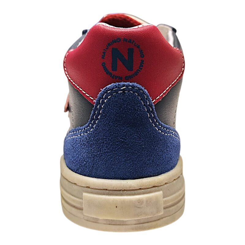 Sneakers blu per bambino con suola bianca, stella laterale bianca e doppio strappo - Naturino 4 Sneakers blu per bambino con suola bianca, stella laterale bianca e doppio strappo - Naturino