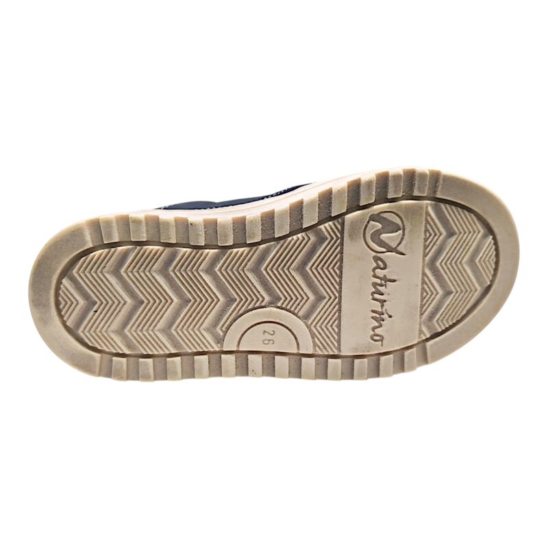 Sneakers blu per bambino con suola bianca, stella laterale bianca e doppio strappo - Naturino 5 Sneakers blu per bambino con suola bianca, stella laterale bianca e doppio strappo - Naturino
