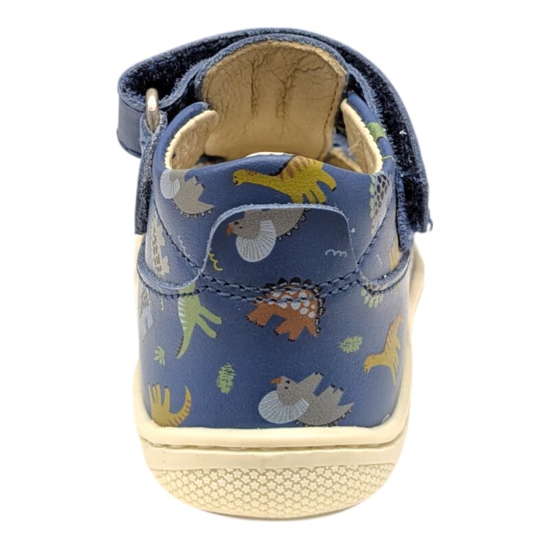 Sneakers cocoon primi passi azure multi rex con doppio strappo - Naturino