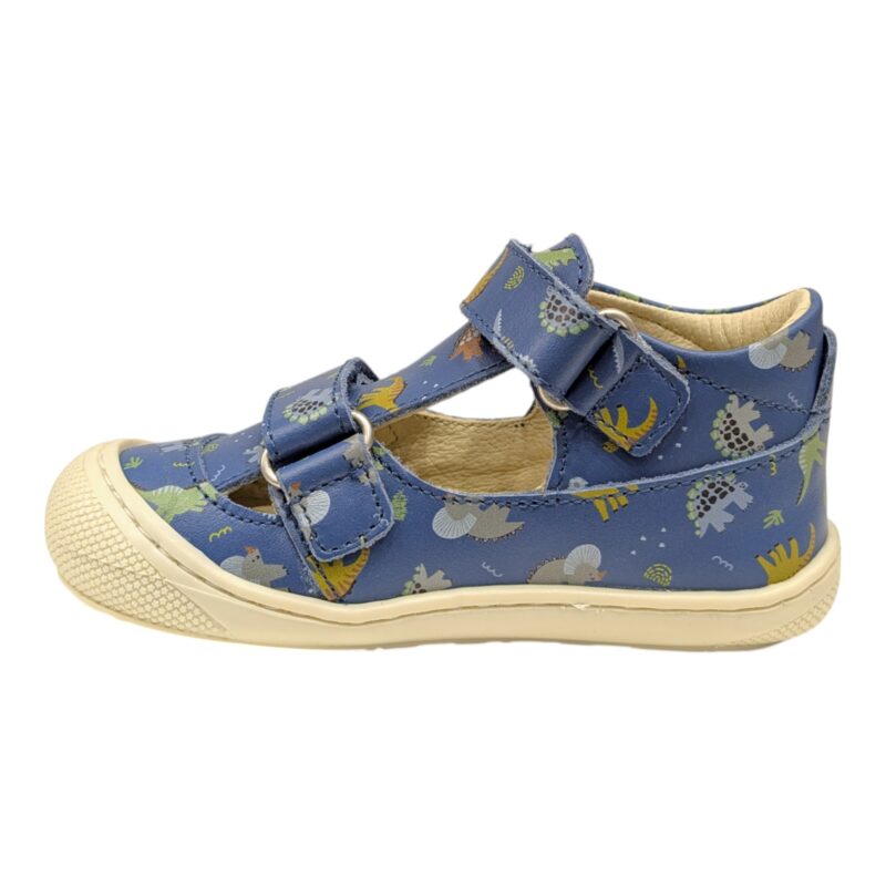Sneakers cocoon primi passi azure multi rex con doppio strappo - Naturino