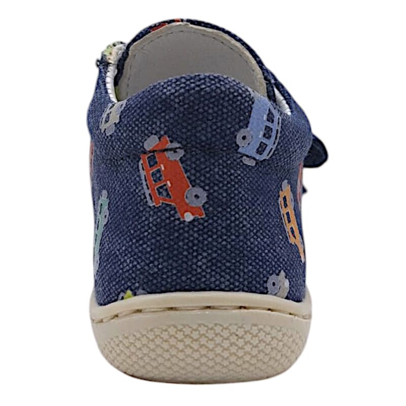 Sneakers cocoon primi passi jeans-multi jeep con doppio strappo - Naturino