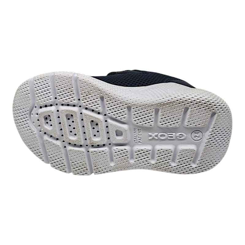 Sneakers ginnica primi passi bambino retata blu con strappo e lacci elastici – Geox 5 Sneakers ginnica primi passi bambino retata blu con strappo e lacci elastici – Geox