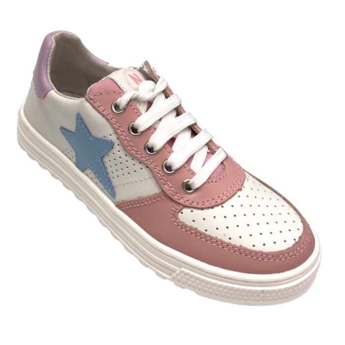Sneakers per bambina hess zip Pink-dream - Naturino