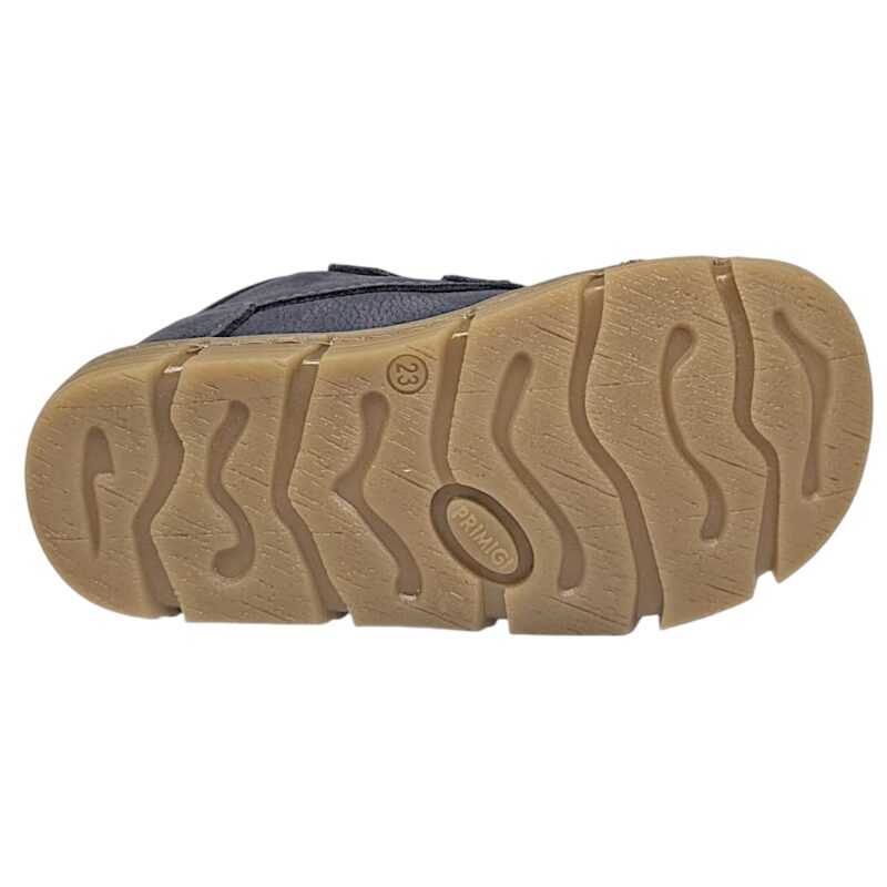 Sneakers primi passi azzurre per bambino con doppio strappo - Primigi 5 Sneakers primi passi azzurre in pelle per bambino con doppio strappo - Primigi