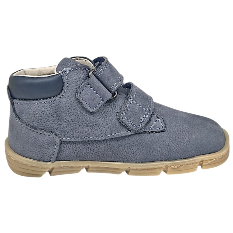 Sneakers primi passi azzurre per bambino con doppio strappo - Primigi 2 Sneakers primi passi azzurre in pelle per bambino con doppio strappo - Primigi