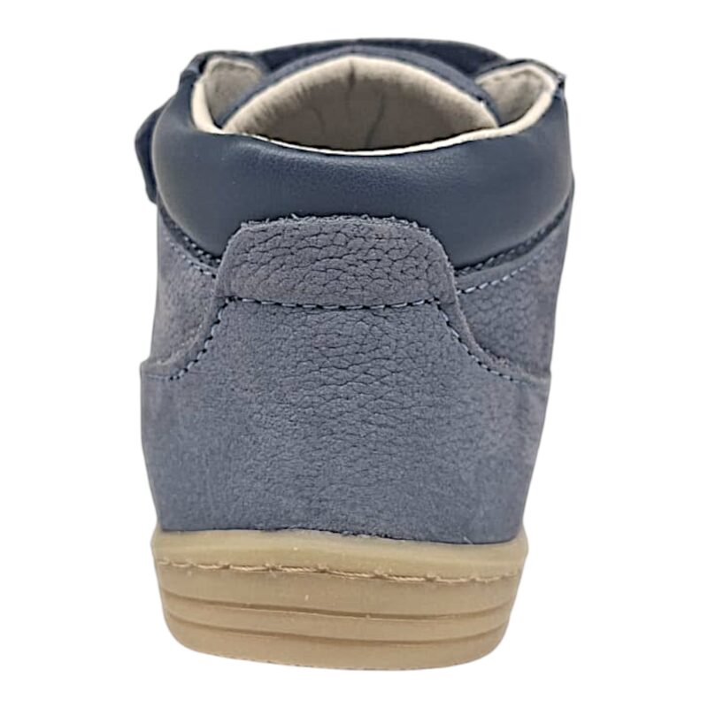 Sneakers primi passi azzurre per bambino con doppio strappo - Primigi 4 Sneakers primi passi azzurre in pelle per bambino con doppio strappo - Primigi