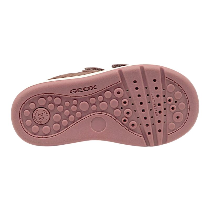 Sneakers primi passi bimba old rose con cuoricini dorati e strappi – Geox 5 Sneakers primi passi bimba old rose con cuoricini dorati e strappi – Geox