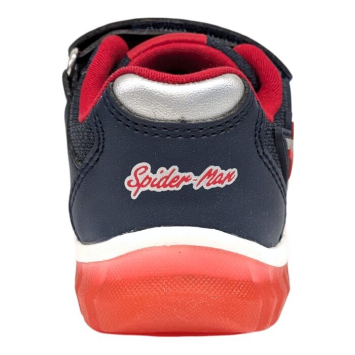 Sneakers primi passi bimbo spider-man con luci red-navy e doppio strappo - Geox