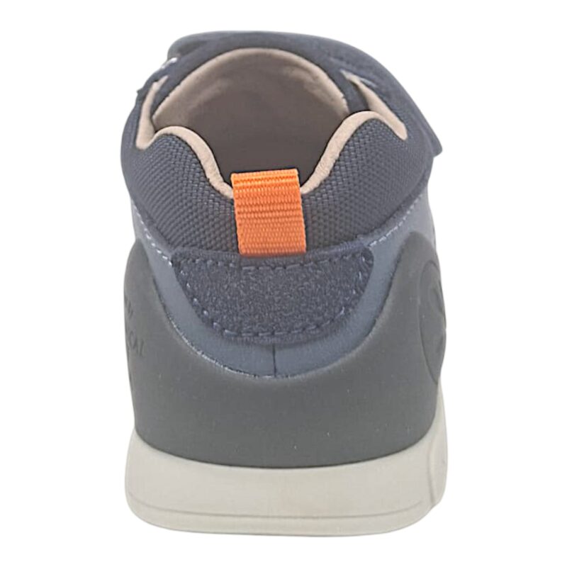 Sneakers primi passi blu-azzurre per bambino con doppio strappo a velcro - Biomecanics 4 Sneakers primi passi blu-azzurre per bambino con doppio strappo a velcro - Biomecanics