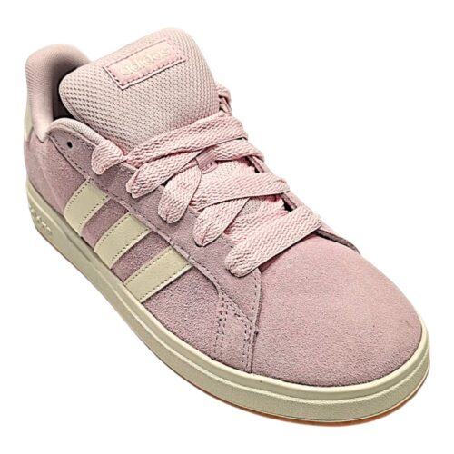Sneakers scamosciata rose-white con lacci – Adidas