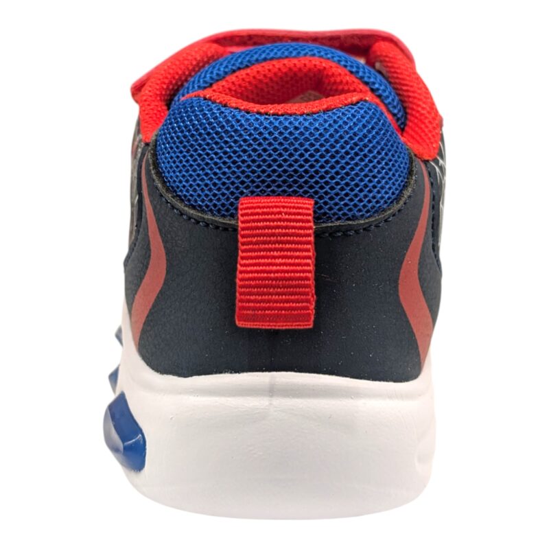 Sneakers sportiva invernale blu navy-rossa per bambino con Spider-Man, luci e doppio strappo – Alek Moda Silver 4 Sneakers sportiva invernale blu navy-rossa per bambino con Spider-Man, luci e doppio strappo – Alek Moda Silver