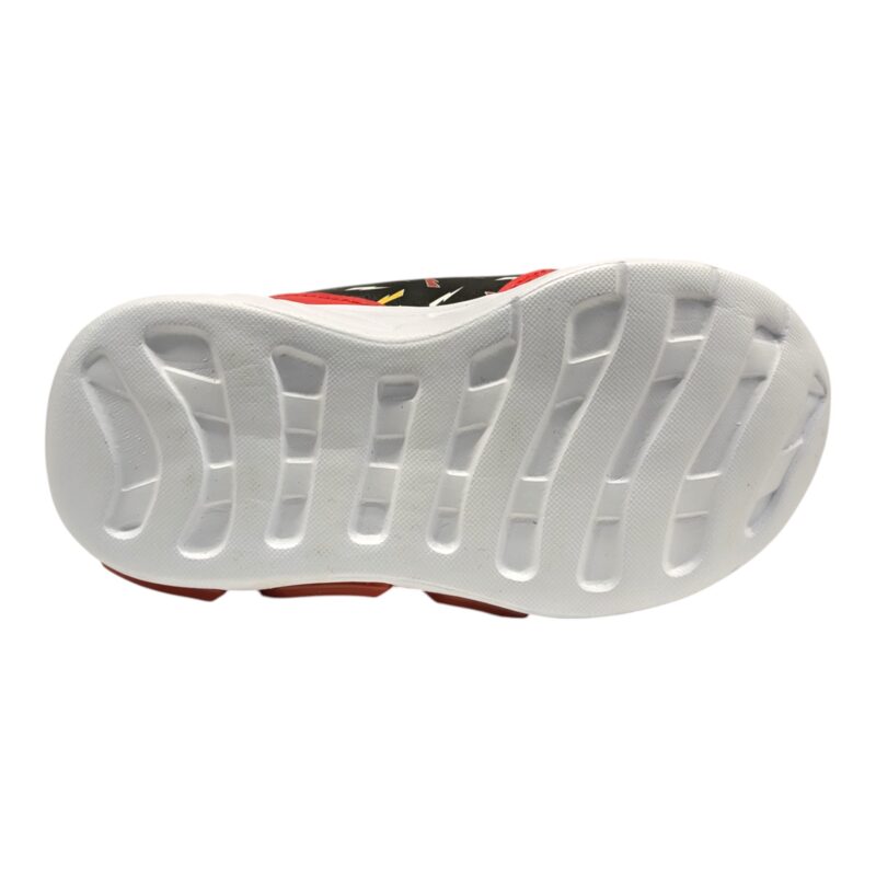 Sneakers sportiva invernale per bambino black-red Cars con luci e doppio strappo – Alek Moda Silver 5 Sneakers sportiva invernale per bambino black-red cars con luci e doppio strappo – Alek Moda Silver