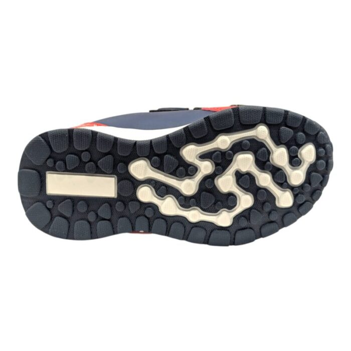 Sneakers sportiva invernale spider-man con luci e strappi blue-red – Silver