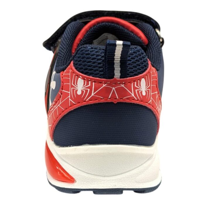 Sneakers sportiva invernale spider-man con luci e strappi blue-red – Silver