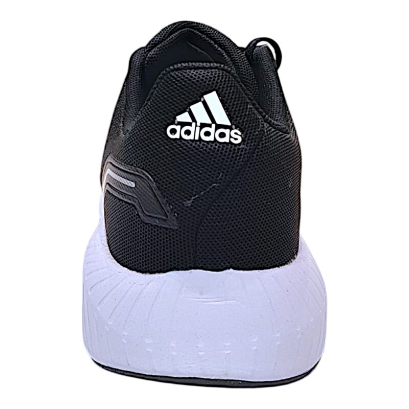 Sneakers sportive Runfalcon 2.0 unisex nere in tessuto retato con logo bianco e lacci - Adidas 4 Sneakers sportive Runfalcon 2.0 unisex nere in tessuto retato con logo bianco e lacci - Adidas