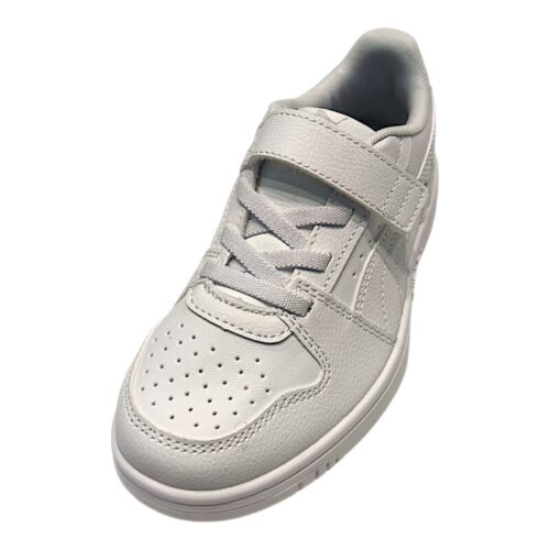 Sneakers sportive bianco-grigio chiaro in similpelle unisex con strappo e lacci elastici - Puma 8 Sneakers sportive bianco-grigio chiaro in similpelle unisex con strappo e lacci elastici - Puma