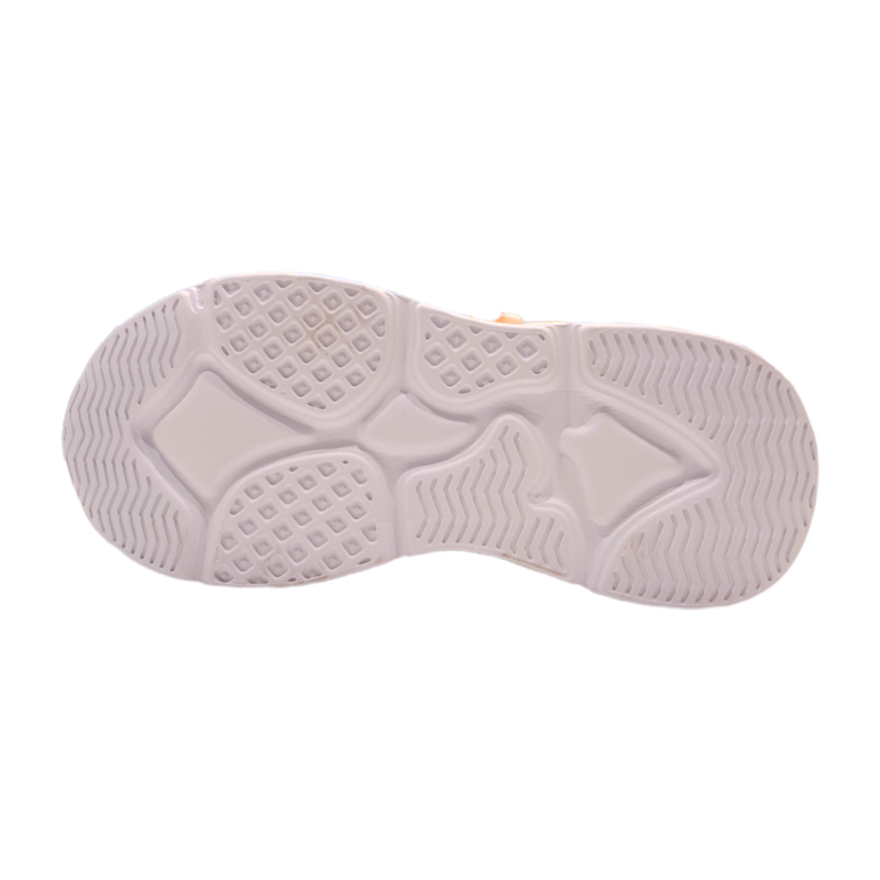 Sneakers sportive bianco-multicolor glitterate in tessuto retato per bambina con strappo e lacci elastici - Enrico Coveri 5 Sneakers sportive bianco-multicolor glitterate in tessuto retato per bambina con strappo e lacci elastici - Enrico Coveri