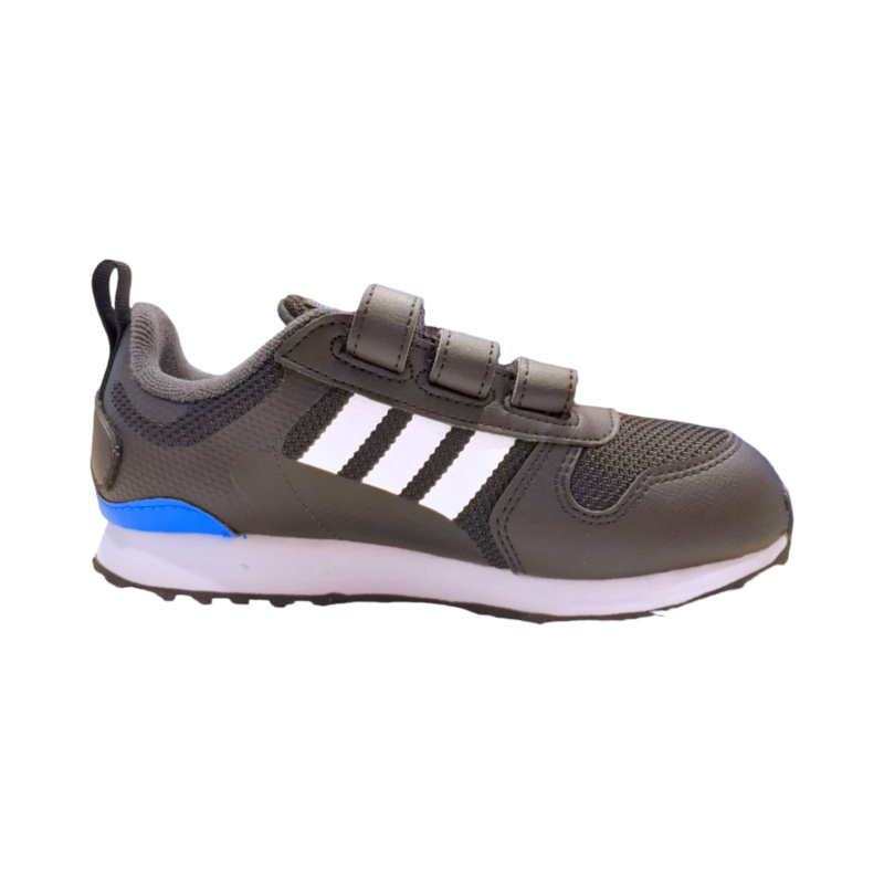 Sneakers sportive nere unisex in tessuto con chiusura a strappo - Adidas