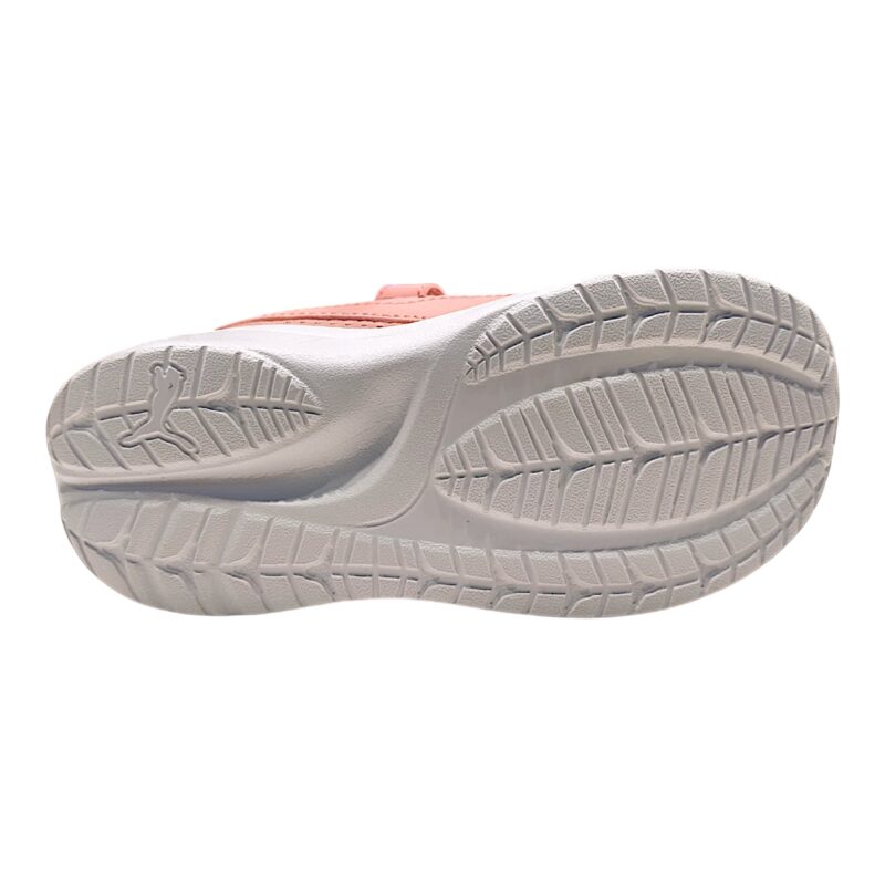 Sneakers sportive rosa-bianca in tessuto mesh synth per bambina con strappo e lacci elastici - Puma 5 Sneakers sportive rosa-bianca in tessuto mesh synth per bambina con strappo e lacci elastici - Puma