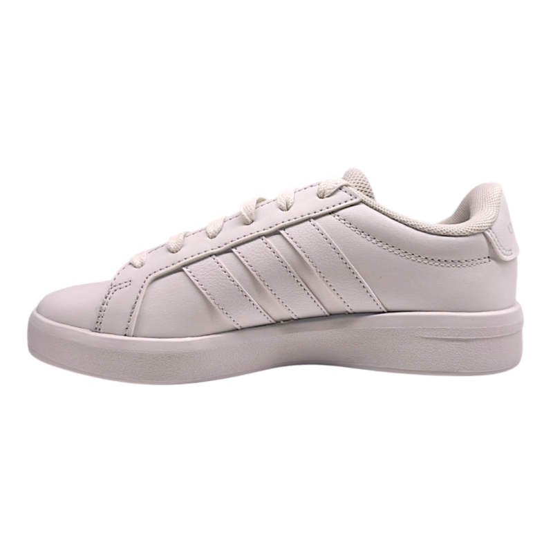 Sneakers total white con lacci – Adidas