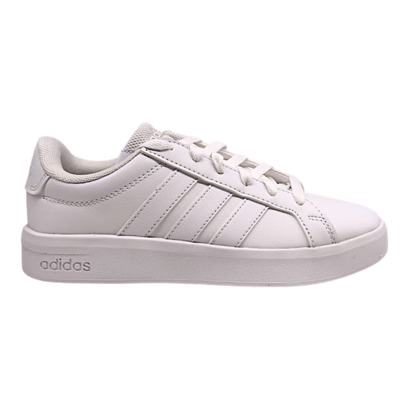 Sneakers total white con lacci – Adidas
