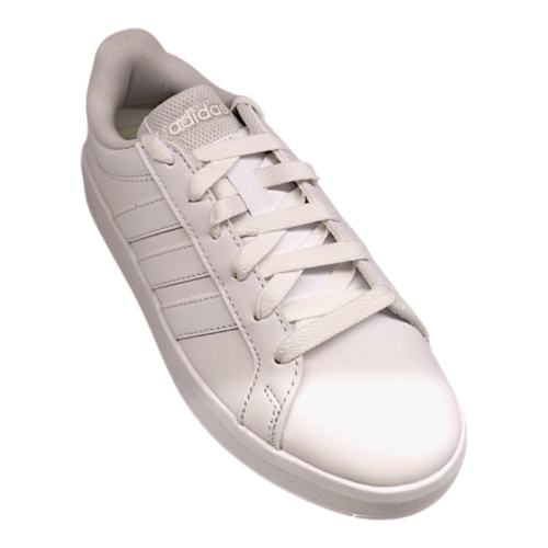 Sneakers total white con lacci – Adidas