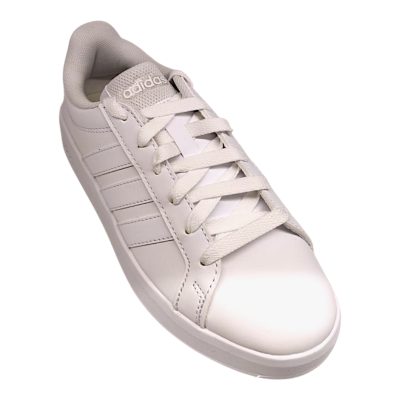 Sneakers total white con lacci – Adidas