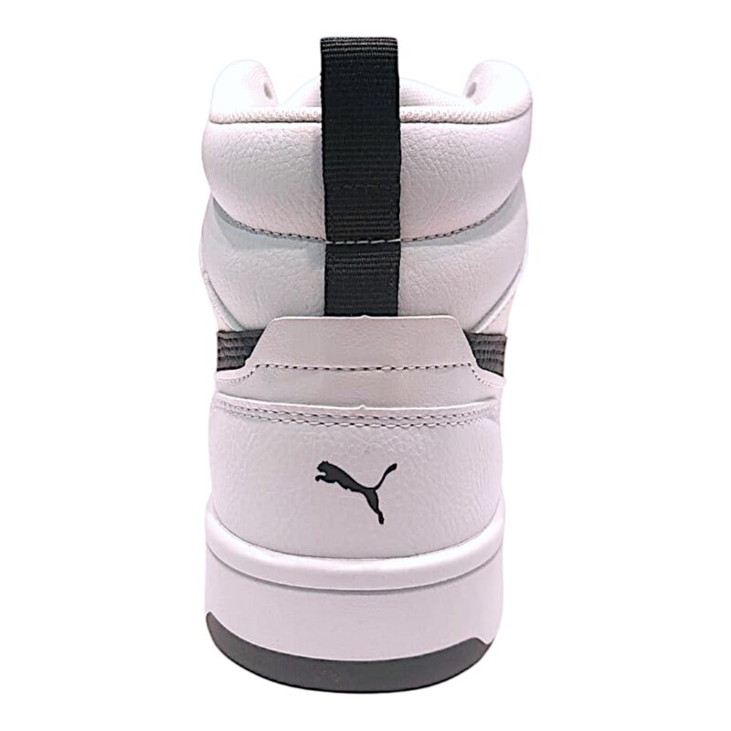 Sneakers unisex alta similpelle con lacci white-black (lojacono) - Puma