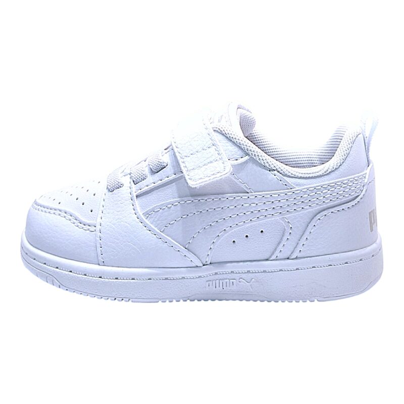 Sneakers unisex con strappo e lacci elastici similpelle white-lt.gray (lojacono) - Puma