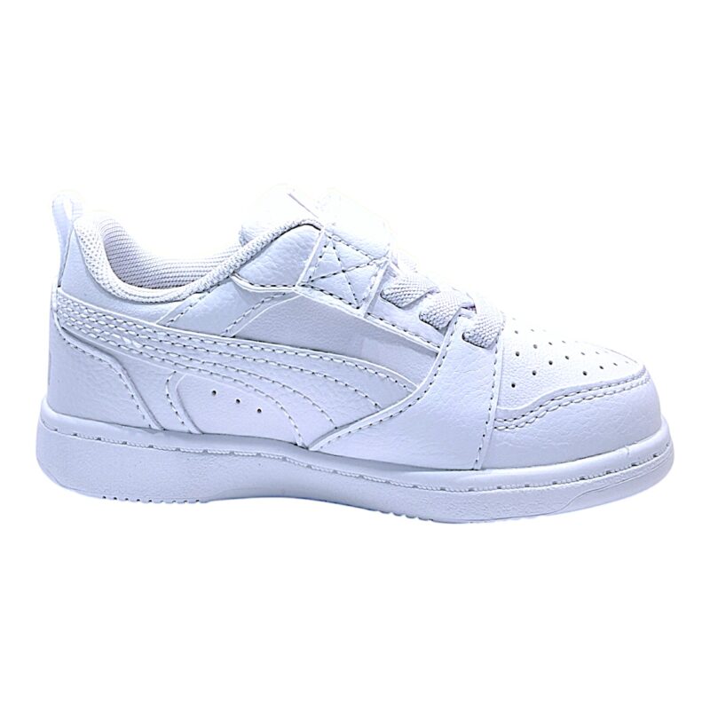Sneakers unisex con strappo e lacci elastici similpelle white-lt.gray (lojacono) - Puma
