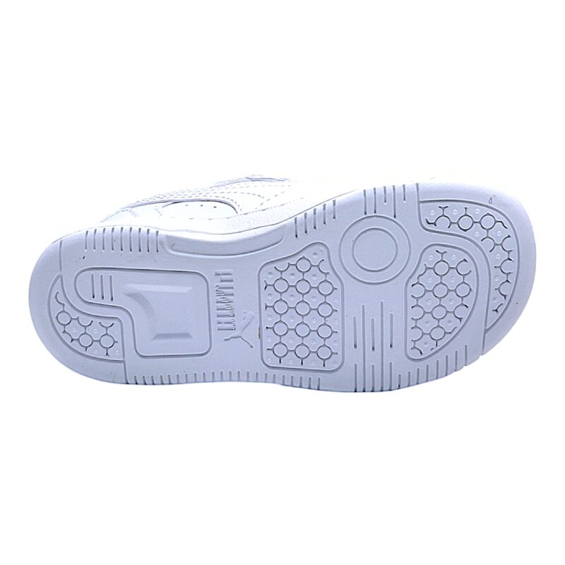 Sneakers unisex con strappo e lacci elastici similpelle white-lt.gray (lojacono) - Puma