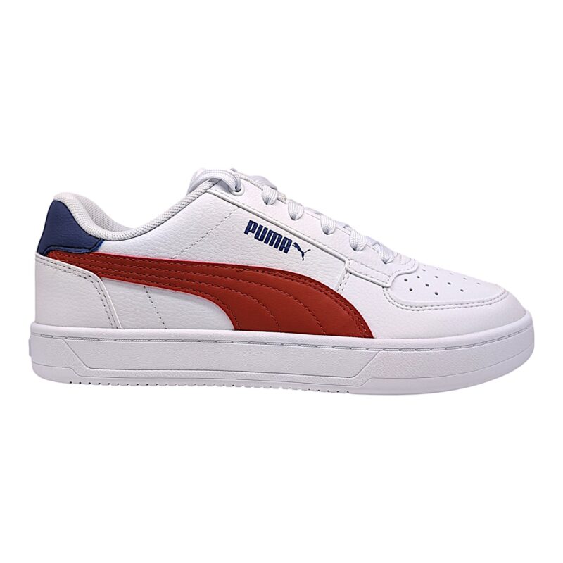 Sneakers unisex similpelle con lacci elastici white-red-blue-crystal (lojacono) - Puma
