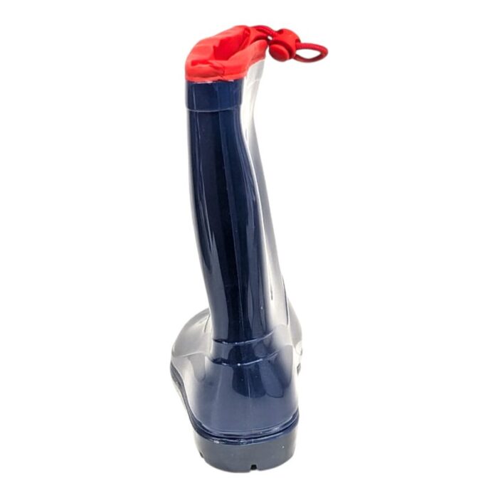 Stivale anti pioggia per bambino blu-royal con stampa laterale spider-man Marvel - Silver